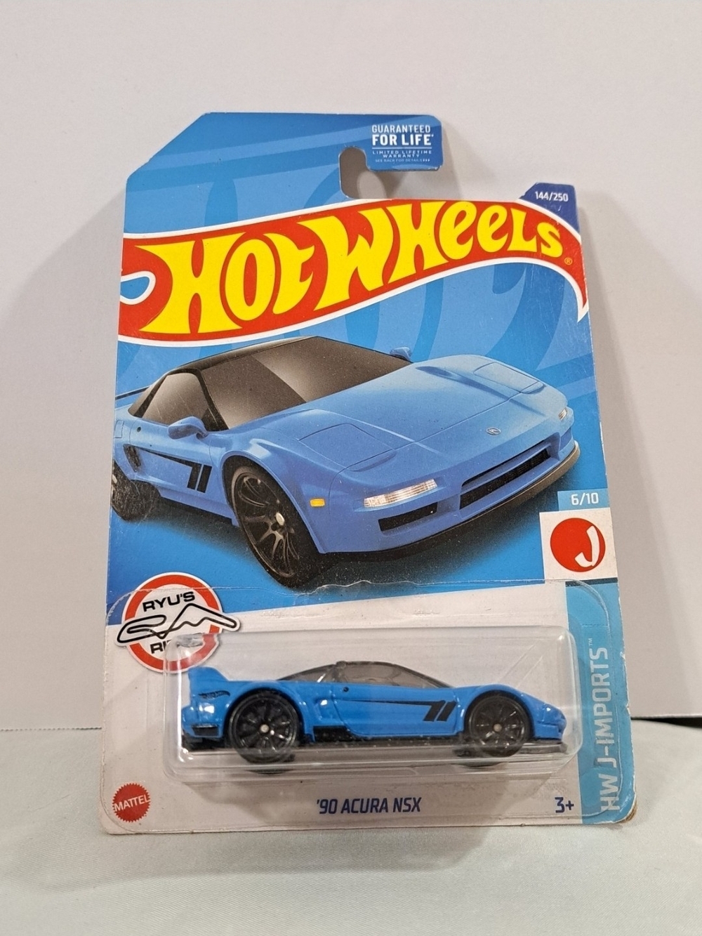 Hot Wheels '90 Acura NSX 2022 HW J imports NEW sealed 144/250